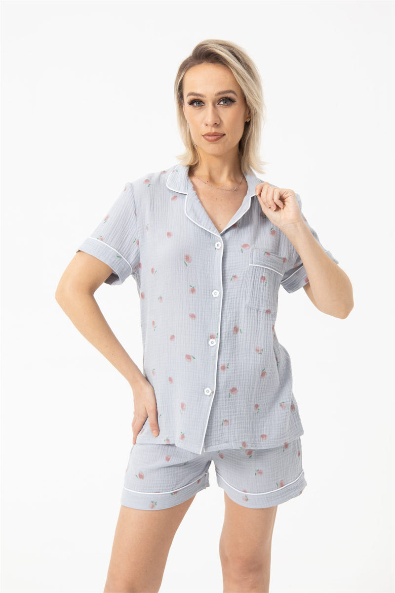 Pantaloncini a maniche corte Pigiama Set