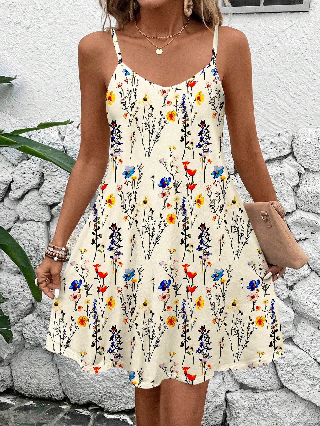 Abito sottoveste da donna estivo